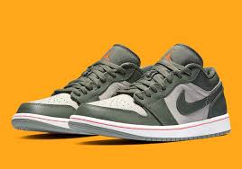 Military Vibes Arrive On The Air Jordan 1 Low Air Jordan 1 Low 105 Style Code 553558 121 Air Jordans Sneaker Sites Sneaker Head