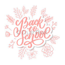 Start learning for free today! Welcome Back To School Hand Brush Lettering On Notepad Crumpled Stock Vector Crushpixel