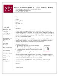 How to start a cover letter. Research Cover Letter Example