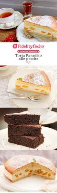 Torta Paradiso Alle Pesche Ricetta Torte Cibo Squisito Ricette