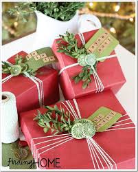 Gift Wrap Ideas Buttons Boxwood Finding Home Farms Creative Christmas Gifts Unique Gift Wrapping Christmas Gift Wrapping
