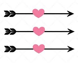 Download Pink Heart Arrow Svg Cut Files For Cricut Silhouette Scotties Designs