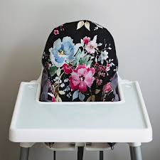 Ikea Antilop Hochstuhl Cover Aquarell Blumen Hochstuhl Cover Fur Die Pyttig Kissen Kissen Slipcover V Highchair Cover High Chair Pillow Slip Covers