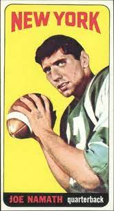 Free shipping on qualified orders. Joe Namath Football Cards 1965 Topps Rookie New York Jets