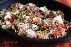 Maybe you would like to learn more about one of these? Skinny Loaded Nachos With Turkey Beans And Cheese Skinnytaste