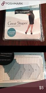 all over shaper panty hose brand new size d midnight black