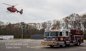 Featured Post Sjfirenews Cooper 1 Landing In Millville Nj Today After A Dirt Bike Accident In Maurice River Twp P Fire Trucks Bike Accident Fire Service