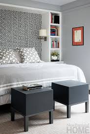 If the bedroom is not particularly spacious yet to still want the bed to be surrounded by curtains, you can display a large mirror on one of the walls to create the impression of space and dimension. Simply Sophisticated Home Bedroom House And Home Magazine Home