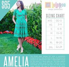 Amelia Lularoe Size Chart In 2019 Lularoe Amelia Dress