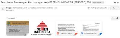Maybe you would like to learn more about one of these? Contoh Penipuan Informasi Lowongan Kerja Pt Semen Indonesia 2019 Info Loker Hoax