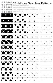 Black And White Printer Test 52 Halftone Patterns By Faeriedreamer On Deviantart Graphisme Graphic Ressources