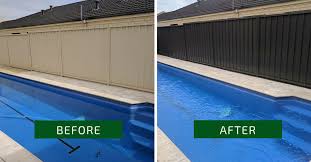 Colorbond Fence Re Spraying Colour Monument Fence Paint Pool Fence Fence