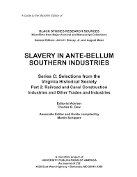 3402 camino tassajara, danville, ca 94506, usa. Slavery In Ante Bellum Southern Industries Proquest