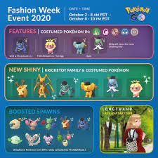 Couple Of Gaming On Twitter The Longchamp X Pokemon Fashion Week Has Started And Brings A Lot Of New Shinypokemon For Us To Hunt And Collect As Well As New Field Research