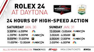 The 59th running of america's 24 premier endurance race is stretched across broadcast tv, cable, and the american racing season begins this weekend with its traditional opener, the rolex 24 at p.m. Fl2qfxrmk520 M
