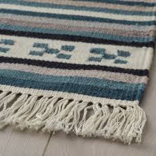 Kattrup Rug Flatwoven Handmade Blue 2 6 X4 11 Ikea Flatwoven Rugs Handmade Wool Rugs