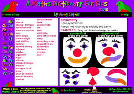 Maths Dictionary For Kids Dictionary For Kids Mathematics Activities Math