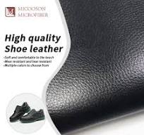Microfiber leather for safety shoes