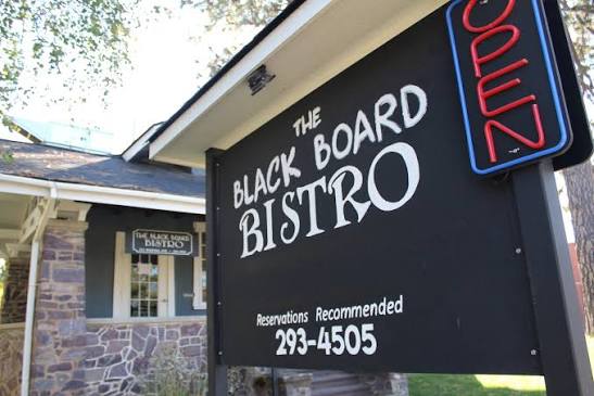 The Black Board Bistro in Libby, Montana