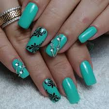 Green has always been a refreshing color for nails. Beautiful And Unique Green Nail Art Designs Ideas