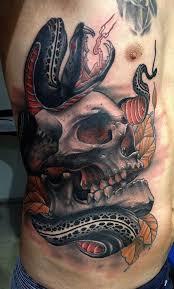 Tattoo design, 30 evil snake tattoo design : Skull Snake Tattoo Snake Tattoo Design Skull Tattoo Design Cool Tattoos