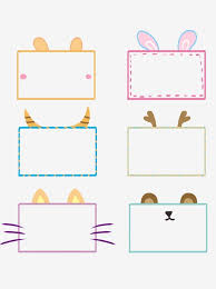 Commercial Hand Drawn Cartoon Animal Border Cute Decorative Elements Simple Hand Painted Lovely Cartoon Png Transparent Clipart Image And Psd File For Free D How To Draw Hands Clip Art Borders