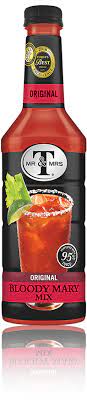 One serving of bloody mary mix, at 1 cup, offers about 40 to 70 calories, with 1 gram of fat, 9 to 13 grams of carbohydrates, 2 grams of fiber, 4 to 7 grams of . Original Bloody Mary Mix Mr Mrs T