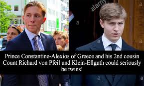 Constantine alexios's maternal grandfather descends from passengers on the mayflower and is connected to the british north. Royal Confessions Prince Constantine Alexios Of Greece And His 2nd
