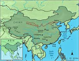 The great wall of china can be easily called a world landmark: Map Of Great Wall Of China Great Wall Of China China Map Wall Maps