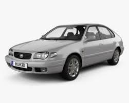3d Model Of Toyota Corolla 5 Door 1999 Toyota Corolla Toyota 3d Model