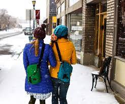 Tom Bihn Small Cafe Bag In Kelly Or Azure Tom Bihn Vertical Messenger Bag Everyday Essentials Products