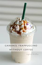 Caramel Frappuccino Without Coffee Copycat Recipe Starbucks Recipes Caramel Frappuccino Starbucks Drinks Recipes