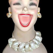 Mother of Pearl/Abalone Statement Fashion Necklaces & Pendants for sale