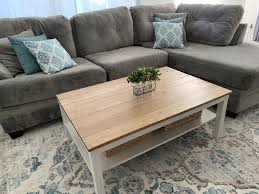 Diy Farmhouse Coffee Table Ikea Lack Coffee Table Hack Ikea Couchtisch Ikea Mobel Ikea Lack Tisch