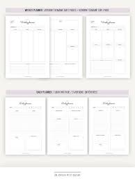 Seine strategien werden in einem exklusivm interview offenbart und wurden von uns getestet Pack Dinserts Planner Non Dates Perpetuels A Imprimer Format A5 A4 Us Letter Et Half Letter Fichiers A Telecharger Planner Bullet Journal Journal