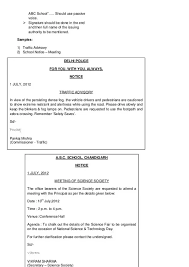 There is a legal notice format and procedure you could follow if the purpose of your notice involves issues about an agreement you made with a partner. What Is Format Of Notice Writing In Hindi For Class 10 Quora