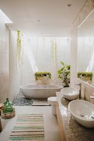 A Modern Balinese Holiday Villa In Canggu The Style Files 4676 Bali Haus Badezimmer Innenausstattung Villa Schlafzimmer