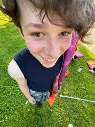 The Lyman Hall Marching Band and Colorguard are rehearsing for the Memorial  Day Parade