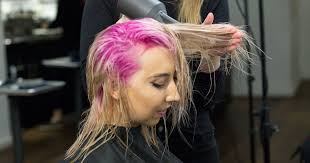 You want to avoid ashy color or warm tones and pick a neutral — especially if you are retouching the roots,. Colored Pink Roots Blonde How To Dye Your Hair Video