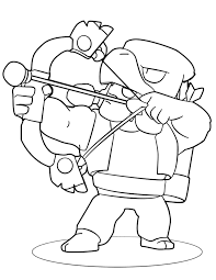 A collection of the top 62 leon brawl stars wallpapers and backgrounds available for download for free. Brawl Stars Bo Coloring Page Free Printable Coloring Pages For Kids