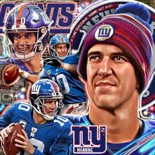Eli Manning, New York Giants Kunstdruck .