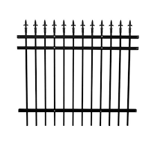 The mimosa metal garden fencing by pure garden will bring detail and beauty to your garden, flower beds and landscaping for years to come. China Black Powder Coated Small Villa Border Outdoor Panels Aluminum Decorative Metal Garden Fences China Railing Cast Iron Fence
