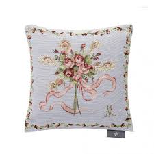 She is typically accompanied by fancy pants. Marie Antoinette Roses Bouquet Petit French Tapestry Pillow Au Bon Gout Boutique