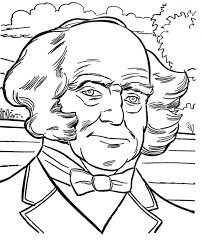 Created by white house kids. Us President Martin Van Buren Coloring Page Coloring Page Book For Kids