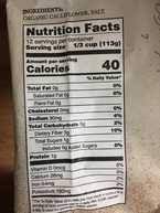 1 bag of rice replaces a medium head of cauliflower. Costco Via Emilia Riced Cauliflower Nutrition Keto