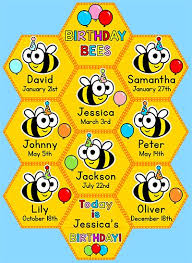 celebrate your students birthdays with this fun bees and