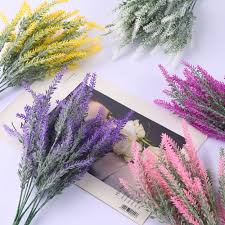Free shipping for many items! Wheat Spike 5 Fork Velvet Simulation Lavender Pastoral Wind Simulation Flower Plant Potted Plastic People Fake Bouquet Wholesale Super Sale Aceb Goteborgsaventyrscenter