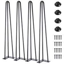 You should get a set of hairpin legs and three edges glued panels which in this case. Smartstandard 28 Inch Metal Hairpin Coffee Table Legs 1 2 3 Solid Rods Industrial Home Diy Projects For Furniture Bench Dining Board Desk High Stand With Rubber Floor Protectors Black 4pcs In Dubai