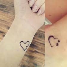 Ideas About Self Love Tattoo On Pinterest Feminist Tattoo Self Love Semicolon Heart Tattoo Semicolon Tattoo Tattoos