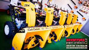 Cub Cadet 3x Snow Throwers Adventure Oct 2016 Youtube